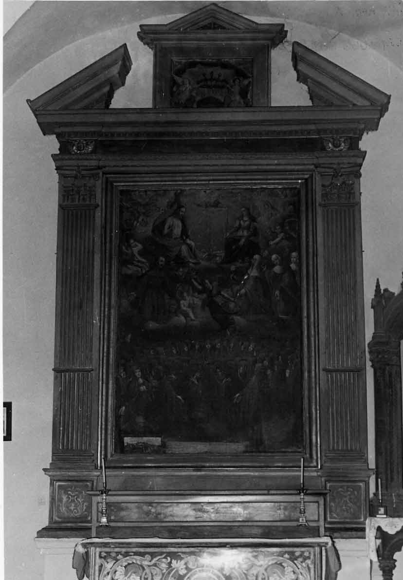 mostra d'altare, opera isolata - bottega umbra (sec. XVIII)