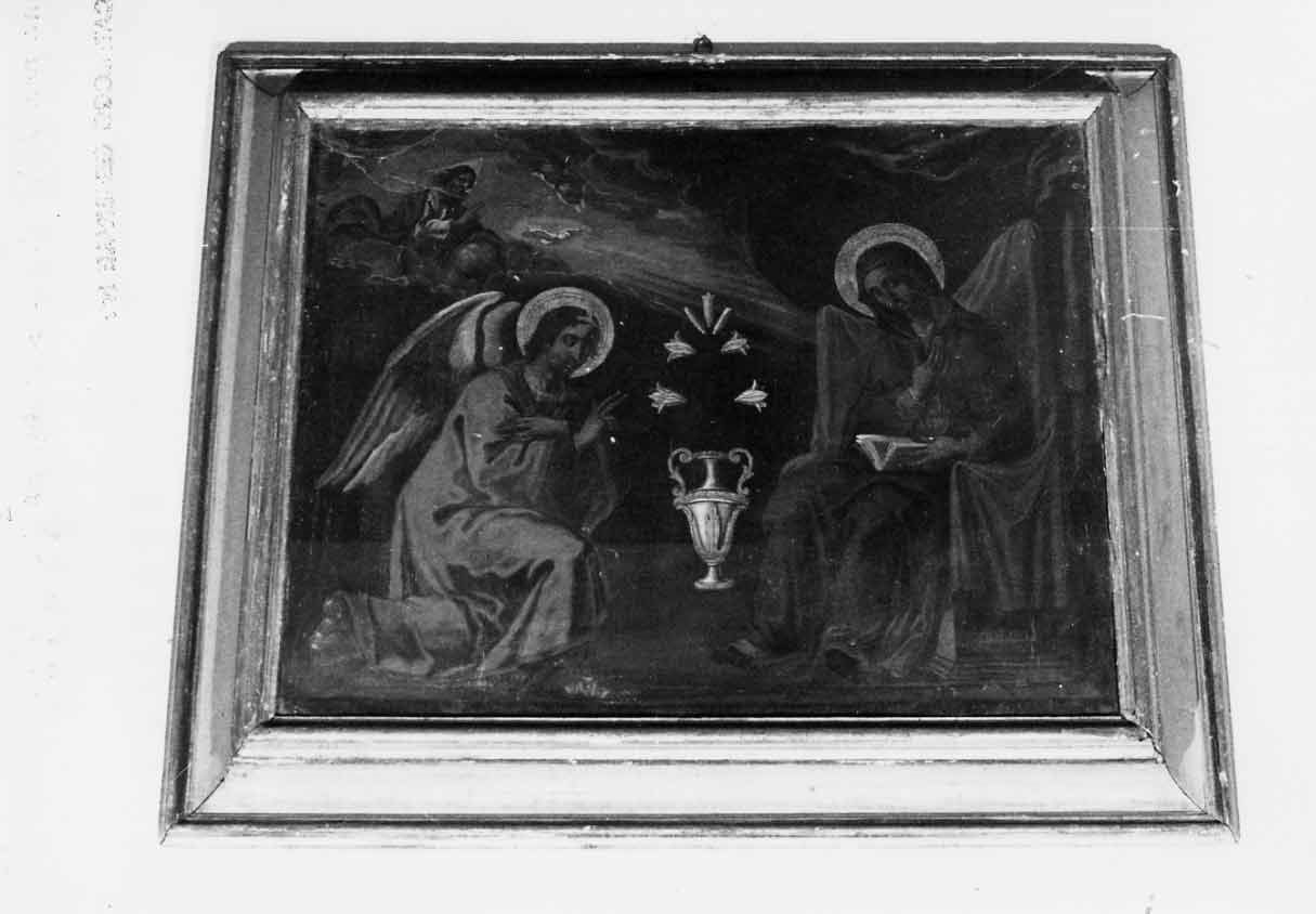 Annunciazione (dipinto, opera isolata) - ambito umbro (fine sec. XVIII)