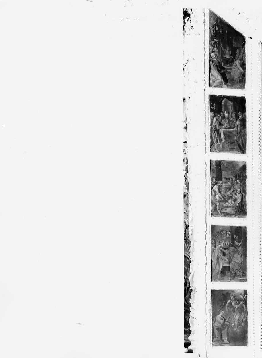 storie della vita di Maria Vergine e di Cristo (dipinto, serie) - ambito umbro (sec. XVII)