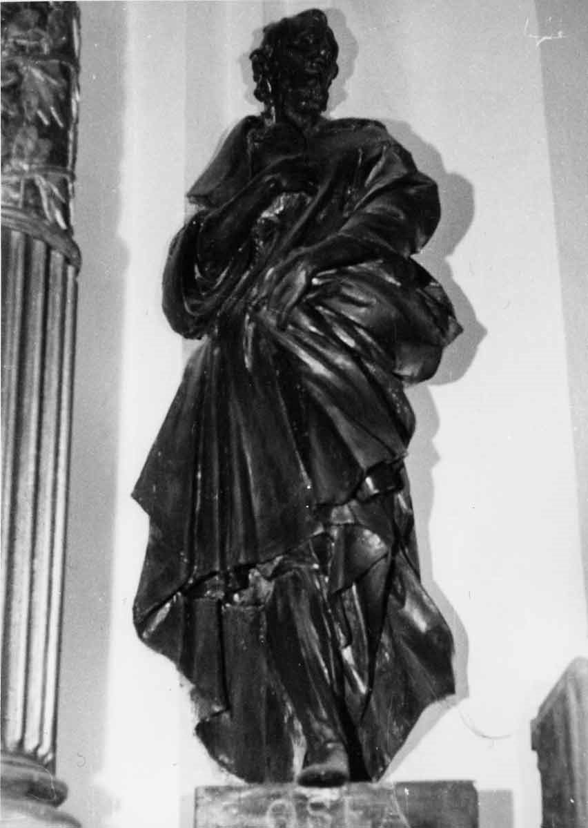 profeta Osea (scultura, elemento d'insieme) di Silva Agostino (attribuito) (sec. XVII)