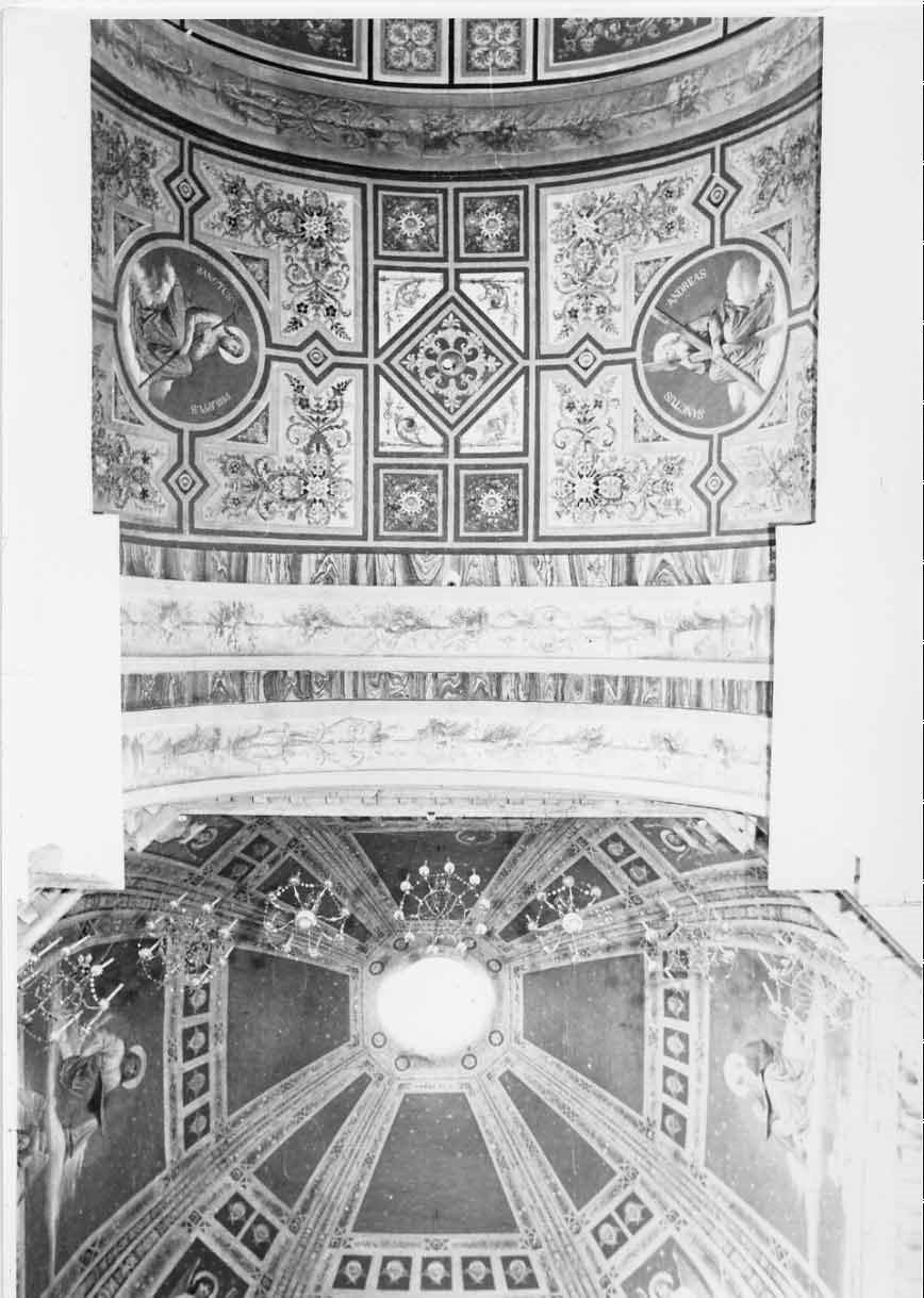decorazione pittorica, opera isolata di Venanzi Alessandro (attribuito), Bergamini Francesco (attribuito) (sec. XIX)