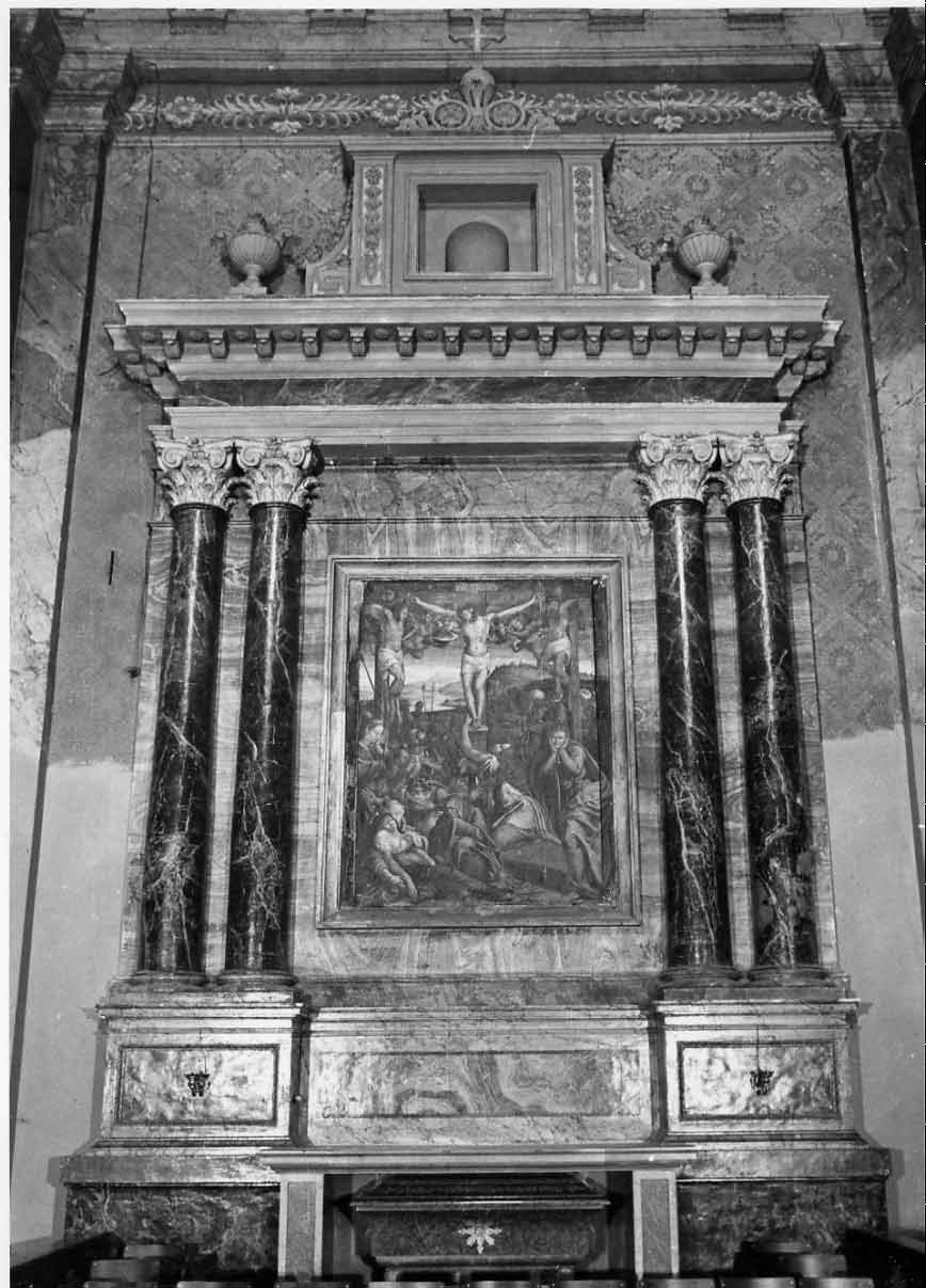 mostra d'altare, insieme di Madami Francesco (attribuito) (sec. XIX)
