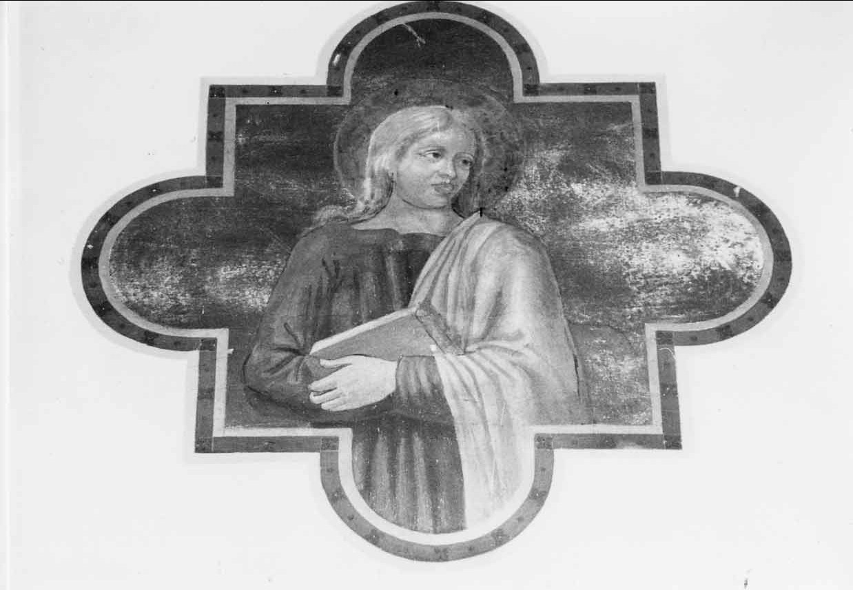 San Giovanni Evangelista (dipinto, opera isolata) di Carpinelli Giuseppe (attribuito) (sec. XIX)