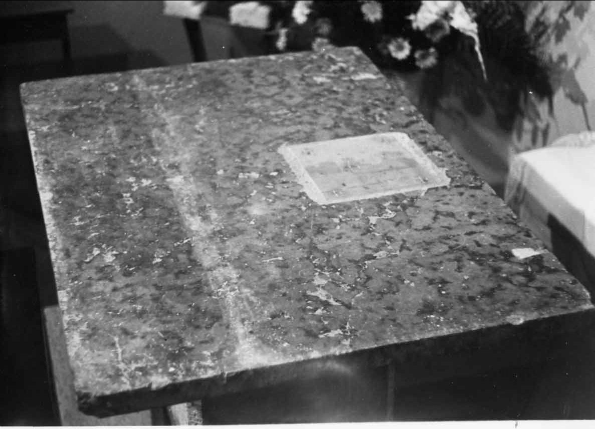 mensa d'altare, opera isolata - bottega umbra (sec. XI)