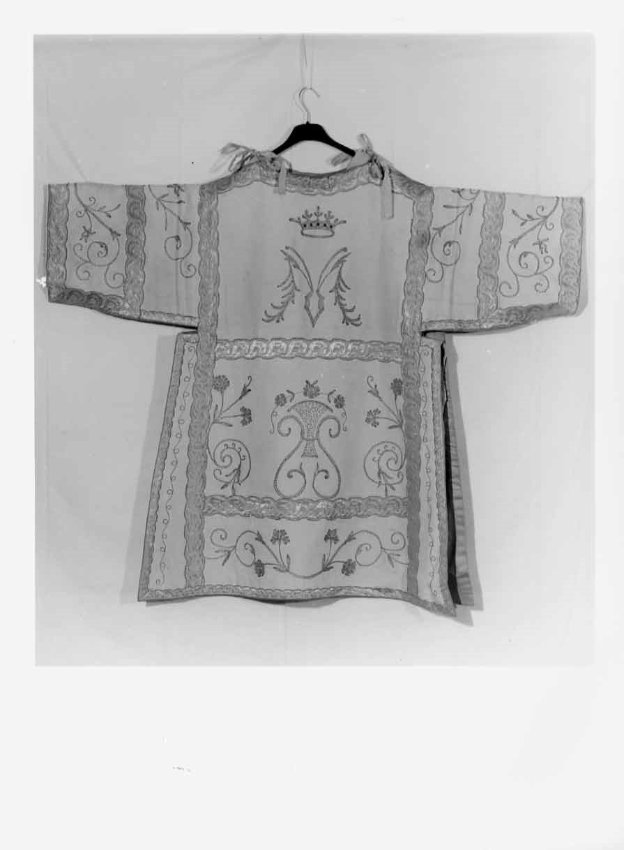 paramento liturgico, insieme - manifattura italiana (sec. XIX)