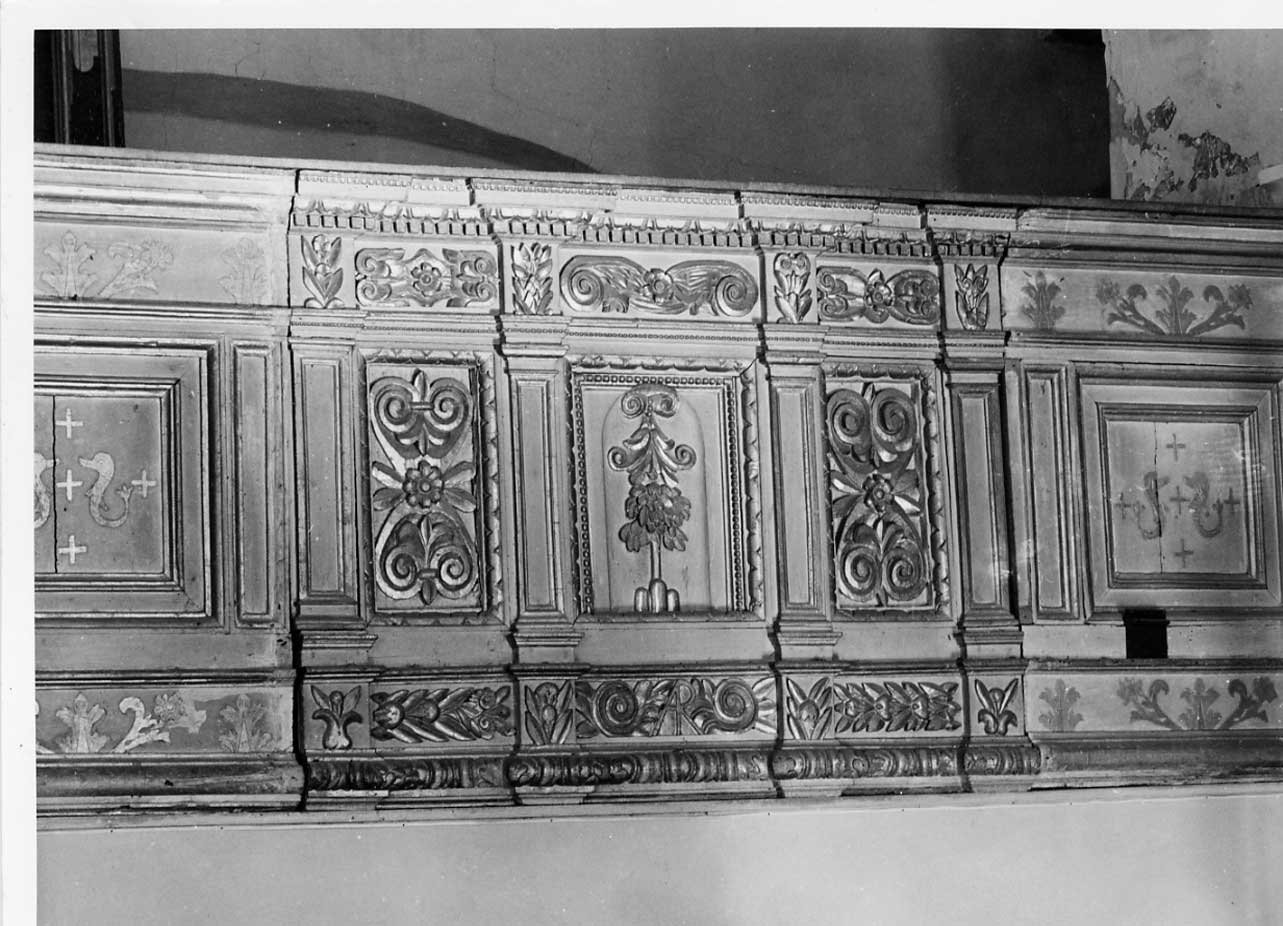 cantoria, opera isolata - bottega Italia centrale (sec. XVIII)