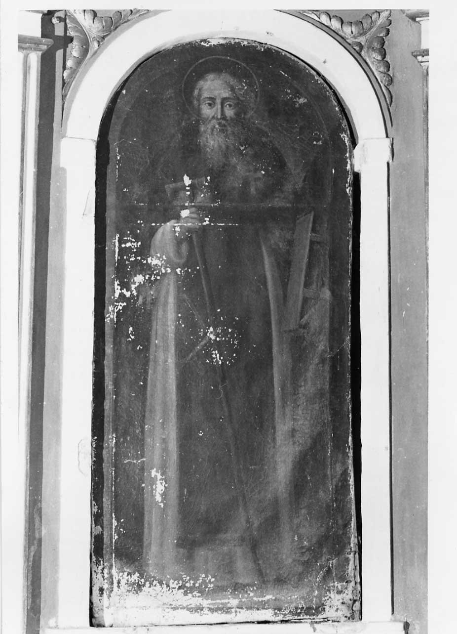 Sant'Antonio Abate (dipinto, elemento d'insieme) di Braidi Michelangelo (attribuito) (sec. XVII)