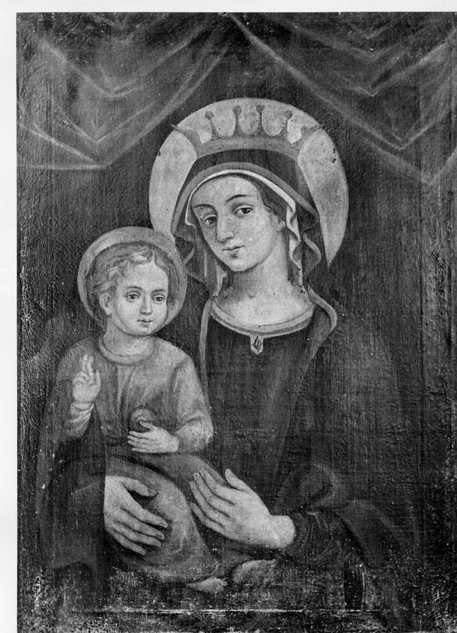 Madonna con Bambino (dipinto, opera isolata) - ambito Italia centrale (sec. XVIII)