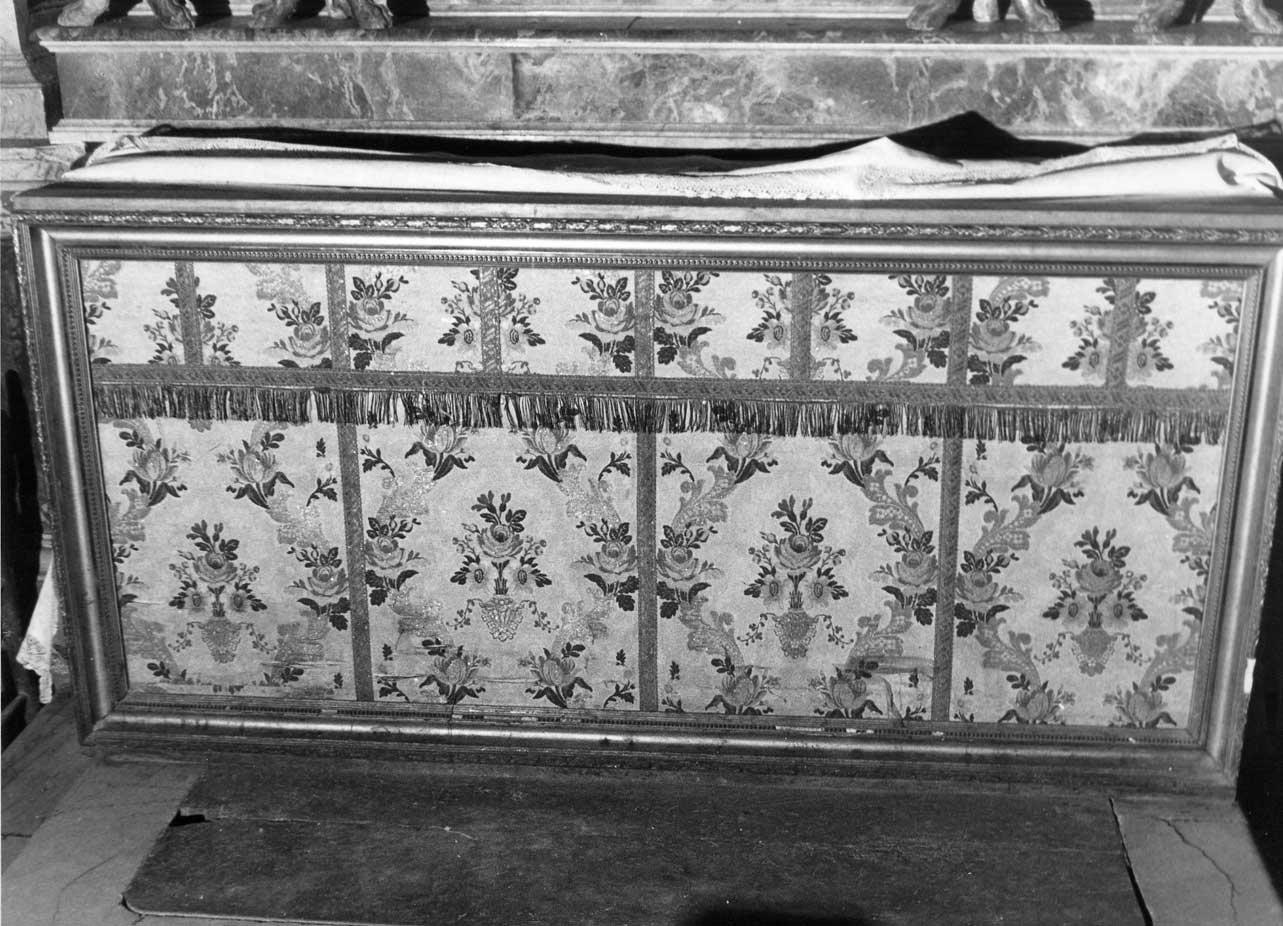 paliotto, opera isolata - bottega Italia centrale (sec. XIX)