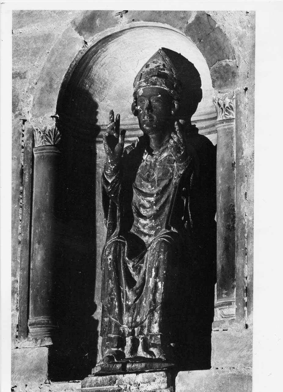 scultura, opera isolata - bottega tedesca (secc. XIV/ XV)