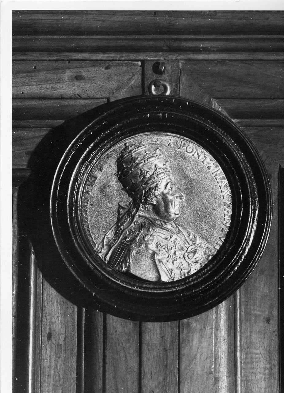 medaglione portaritratto, opera isolata - ambito Italia centrale (sec. XVIII)