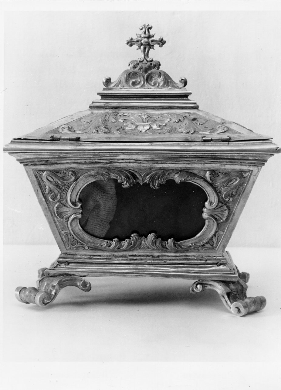 urna - a sarcofago, opera isolata - bottega Italia centrale (sec. XVII)