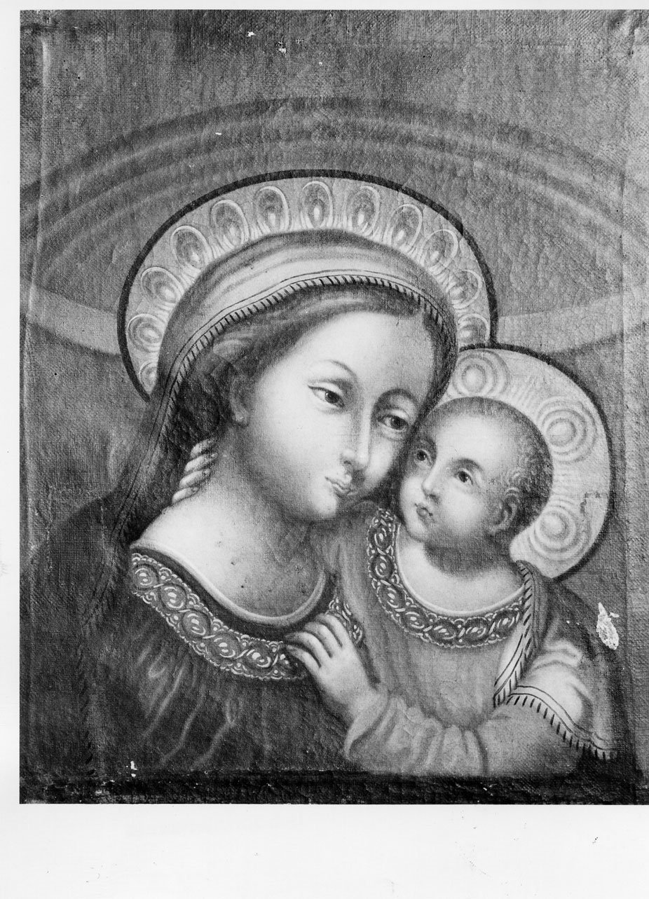 Madonna del Buon Consiglio (dipinto, opera isolata) - ambito Italia centrale (sec. XVIII)