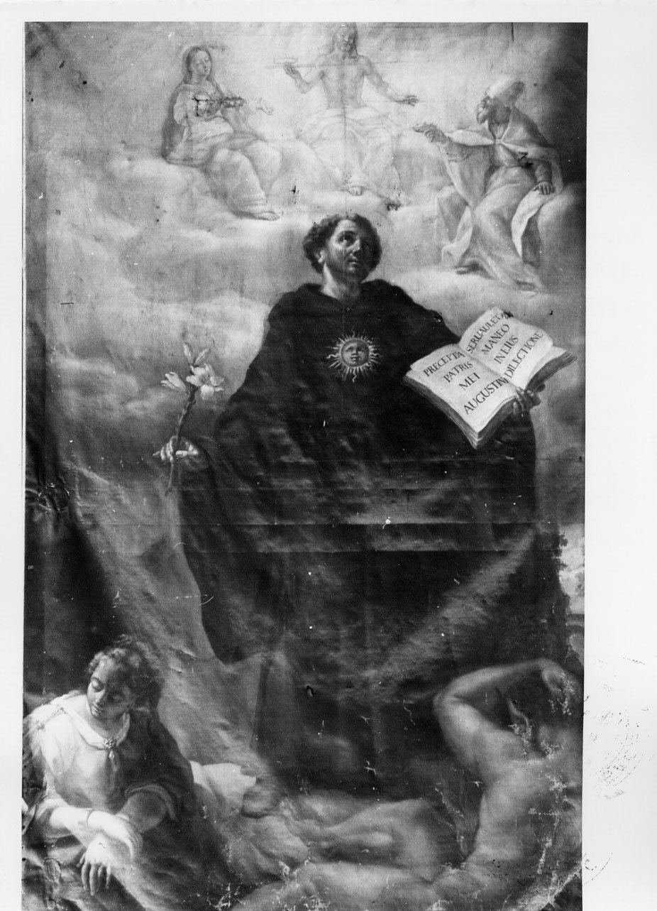 San Nicola da Tolentino (dipinto, opera isolata) - ambito Italia centrale (fine sec. XVII)