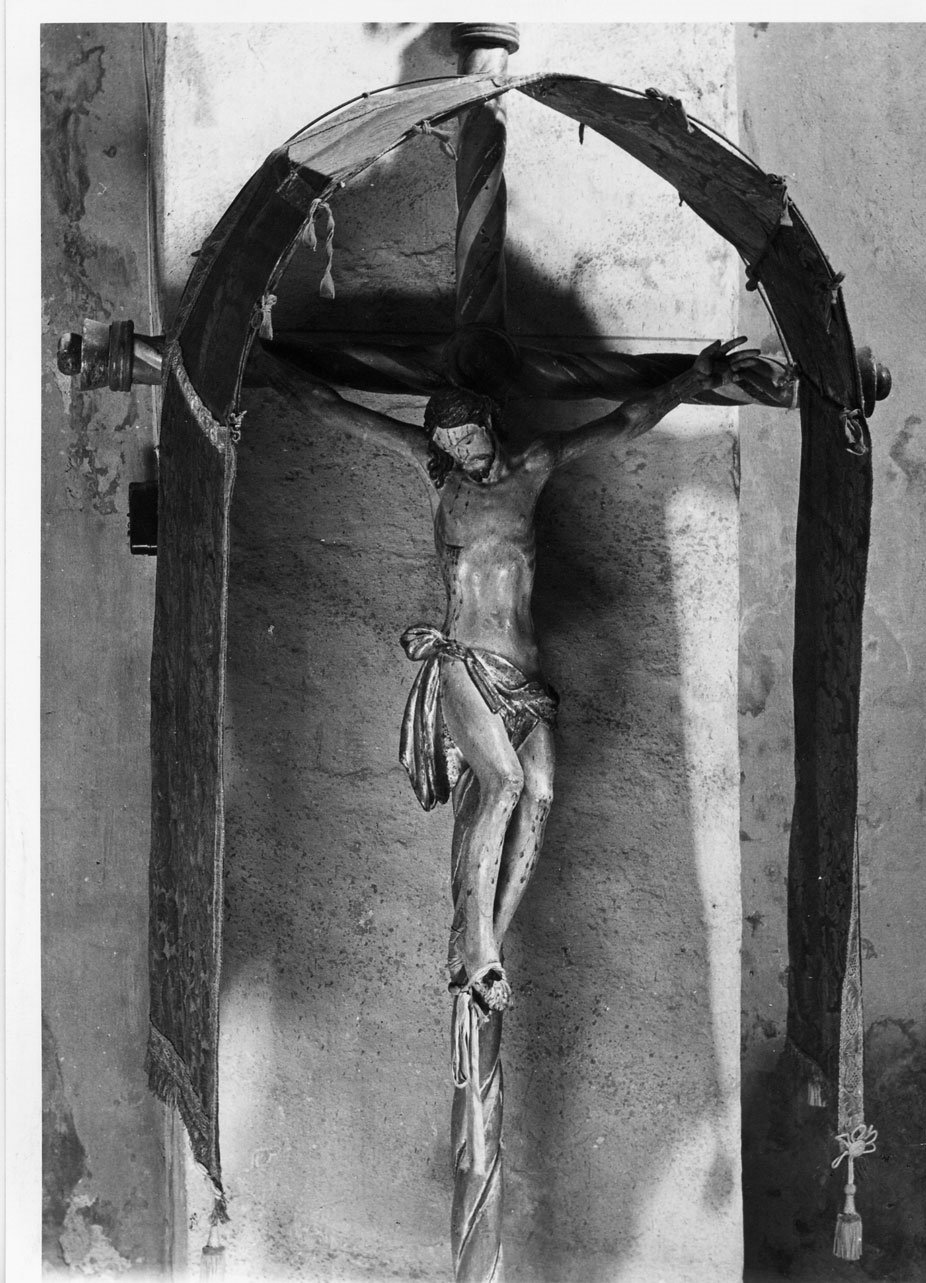 croce processionale, opera isolata - bottega Italia centrale (sec. XVIII)