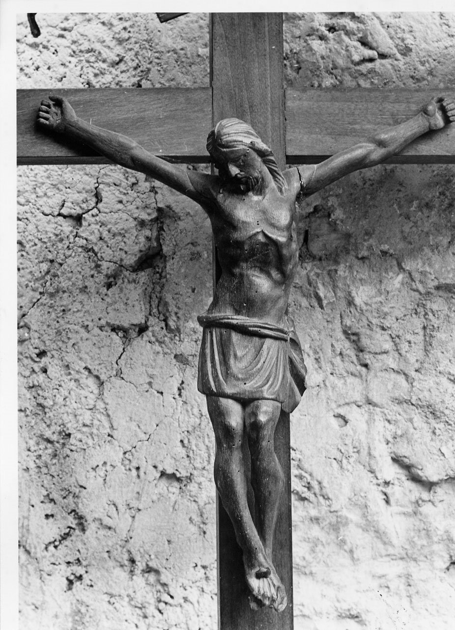 crocifisso, opera isolata - bottega Italia centrale (sec. XVIII)