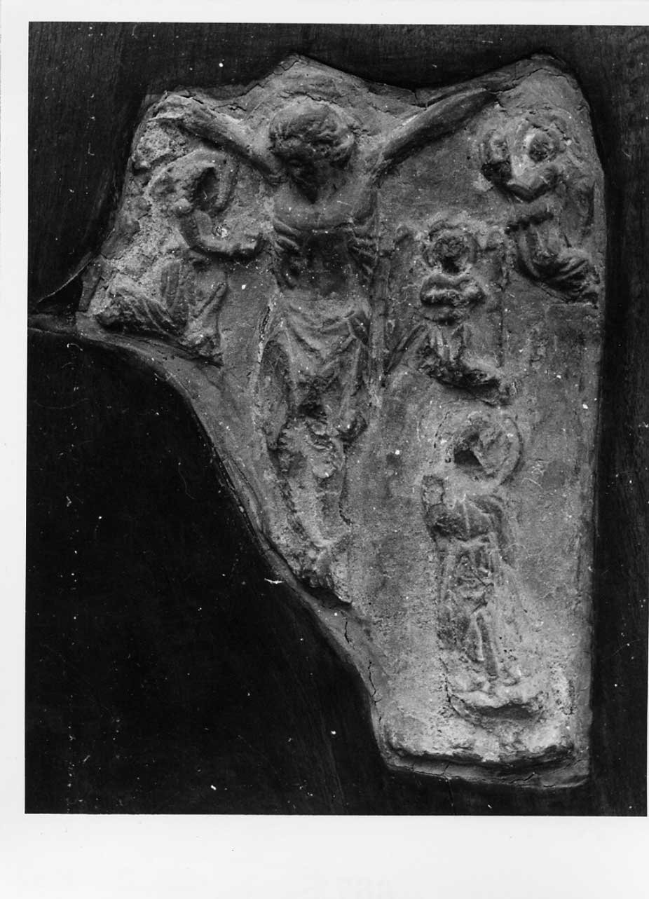 crocifissione di Cristo (scultura, opera isolata) - bottega Italia centrale (sec. XV)