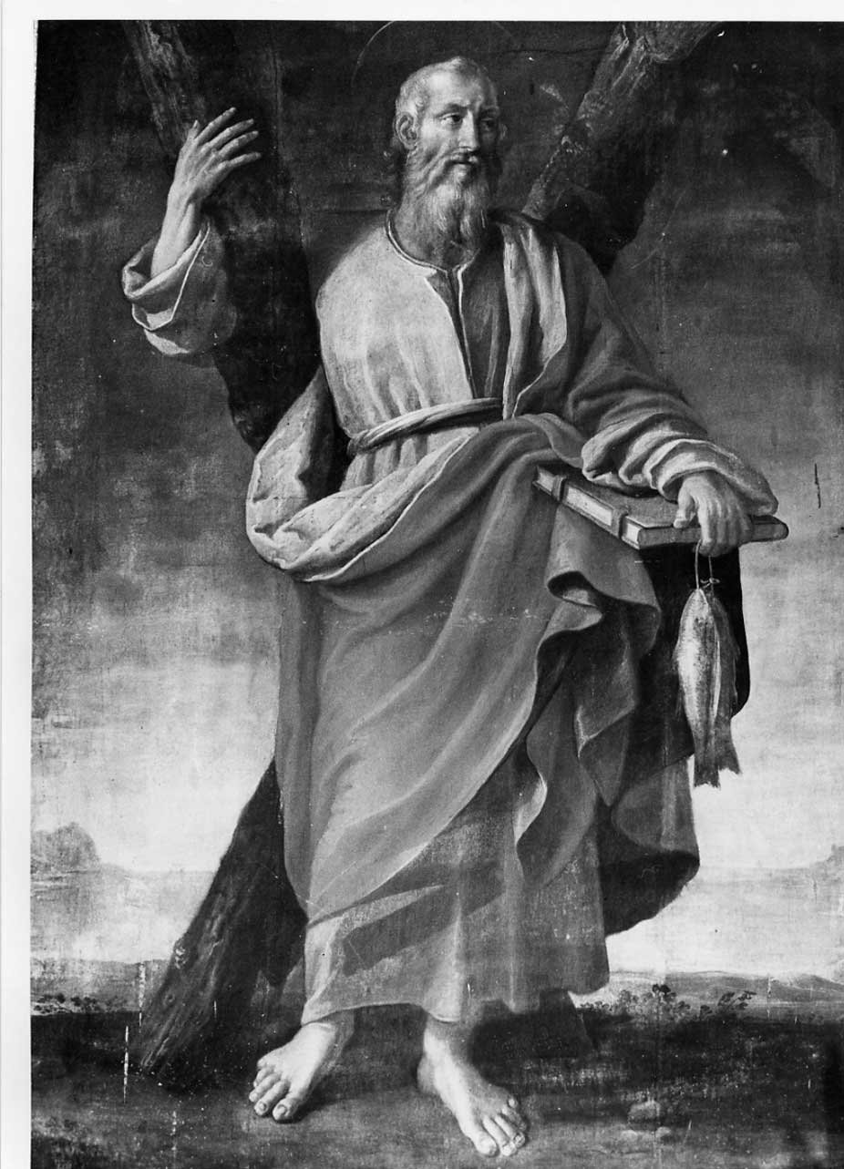 Sant'Andrea (dipinto, opera isolata) - ambito Italia centrale (sec. XVII)