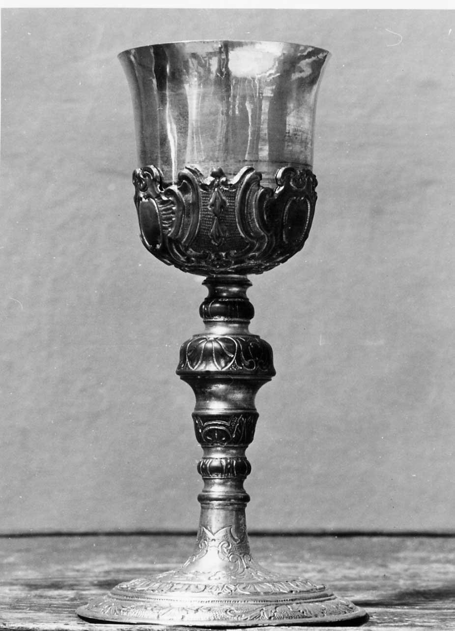 calice ansato, opera isolata - bottega Italia centrale (sec. XVIII)