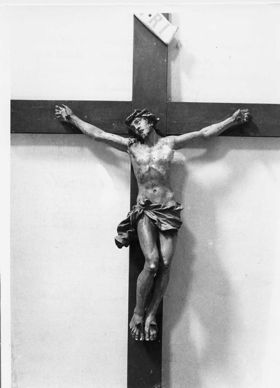 crocifisso, opera isolata - bottega Italia centrale (sec. XVIII)