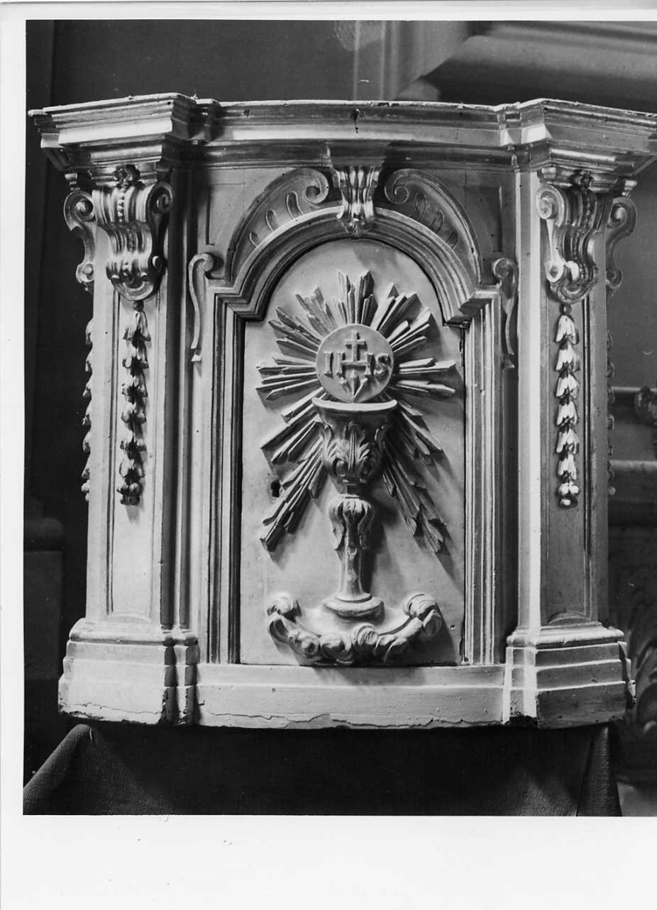 tabernacolo - a tempietto, opera isolata - bottega Italia centrale (sec. XVIII)