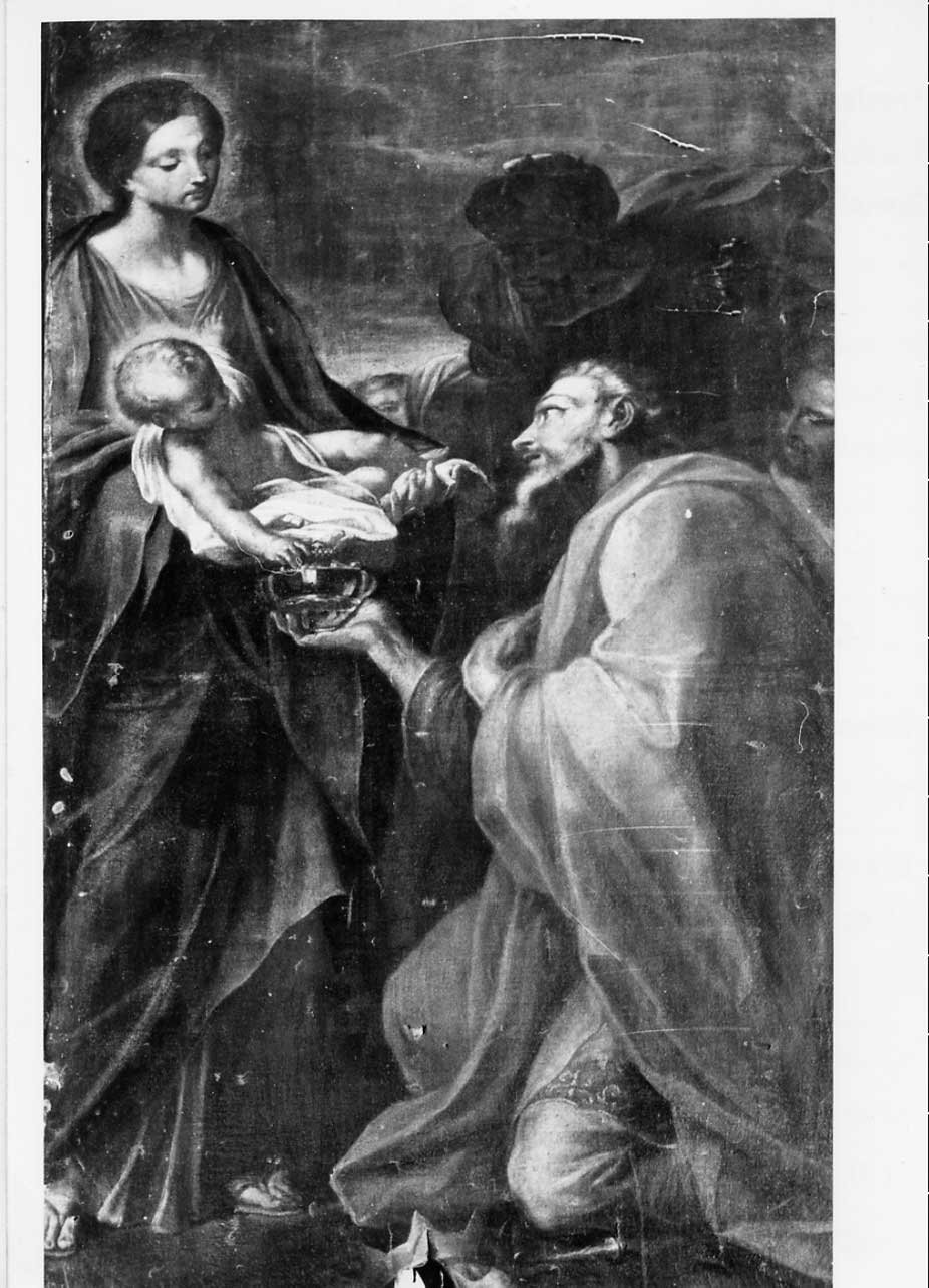 adorazione dei Re Magi (dipinto, opera isolata) - ambito romano (seconda metà sec. XVII)