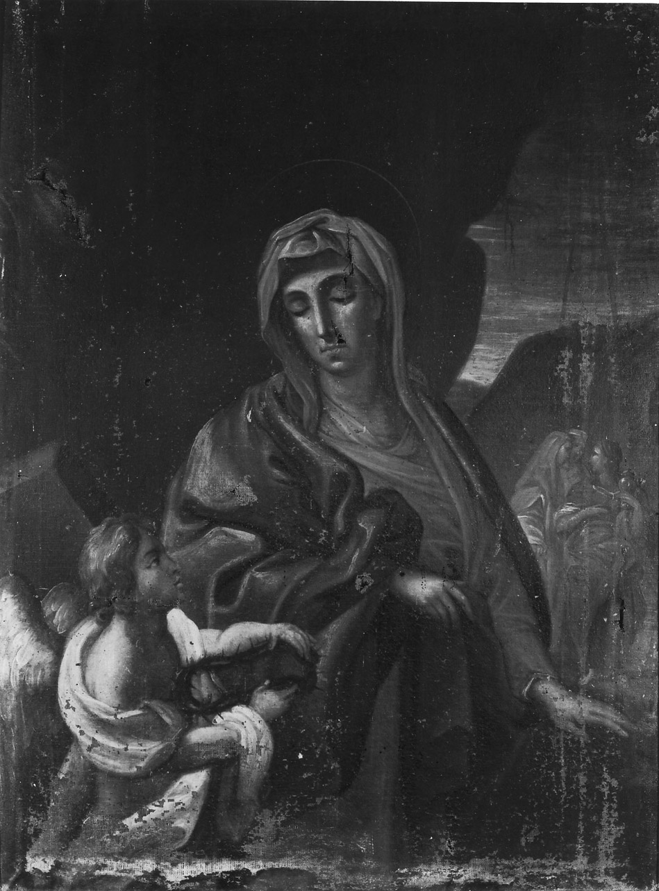 Madonna Addolorata (dipinto, opera isolata) - ambito Italia centrale (sec. XVII)