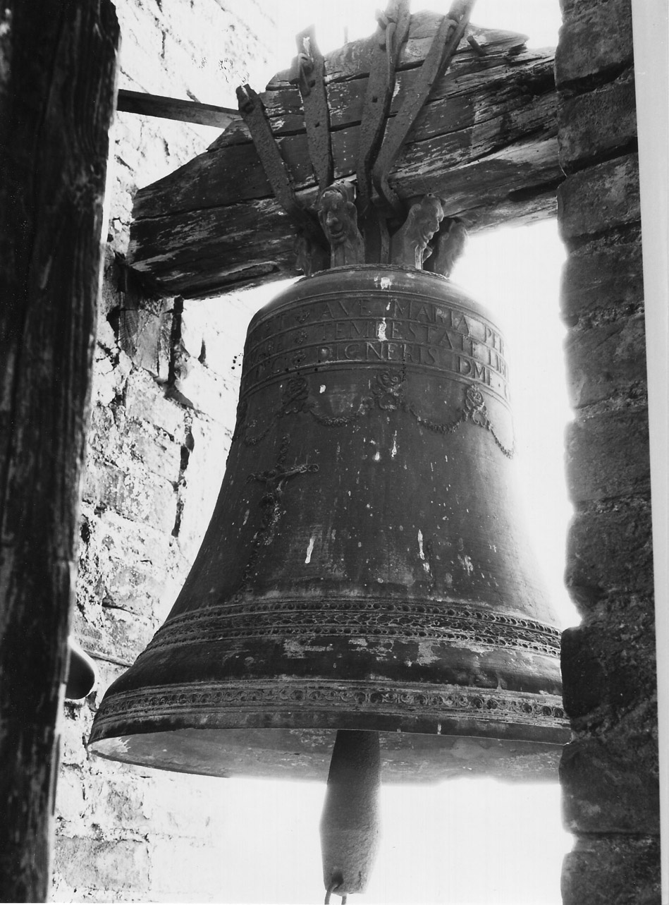 campana, opera isolata - bottega Italia centrale (sec. XVII)