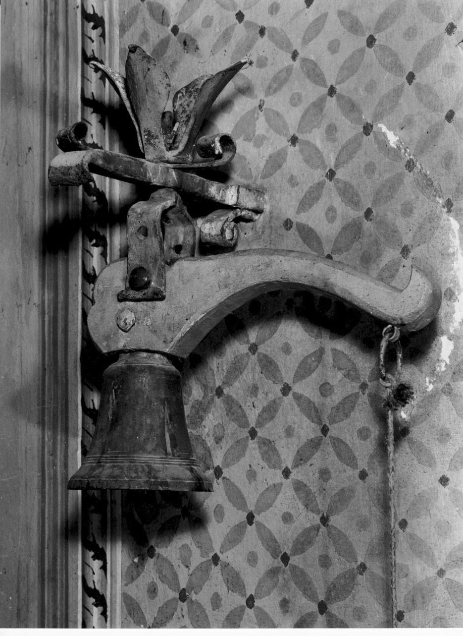 campanella di sacrestia, opera isolata - bottega Italia centrale (sec. XVIII)