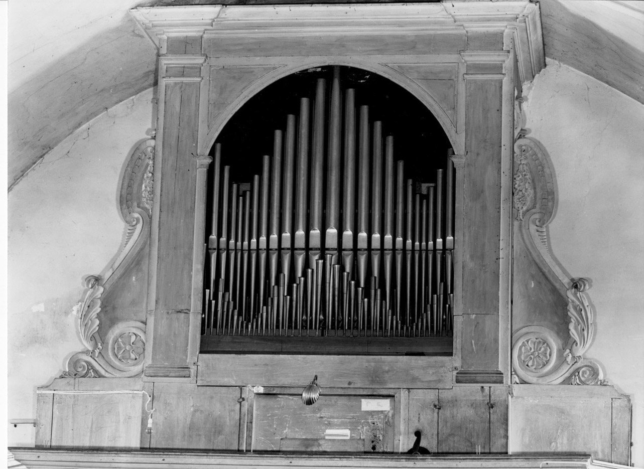 organo, opera isolata - bottega Italia centrale (sec. XVIII)