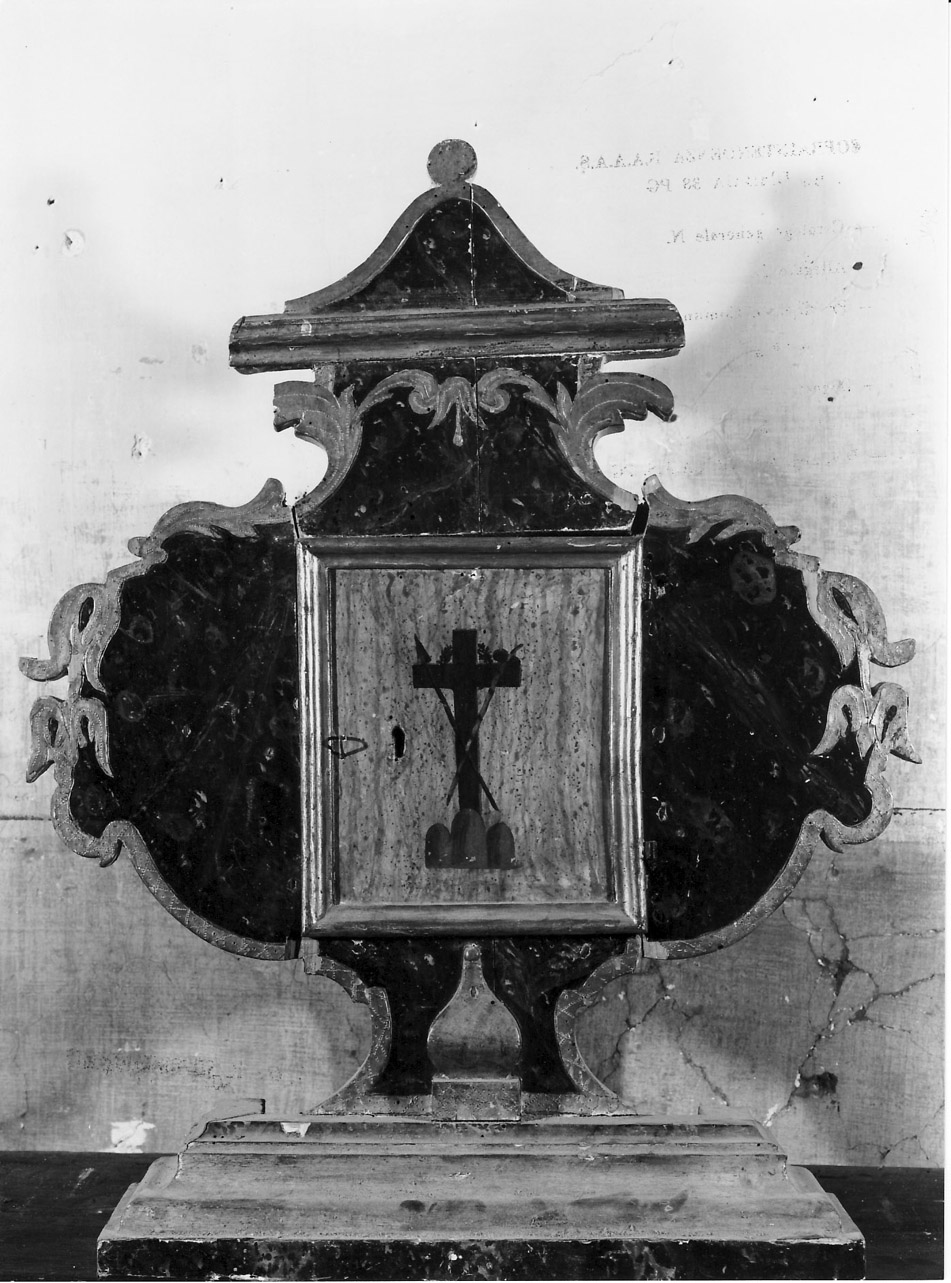 tabernacolo, opera isolata - bottega Italia centrale (sec. XVIII)