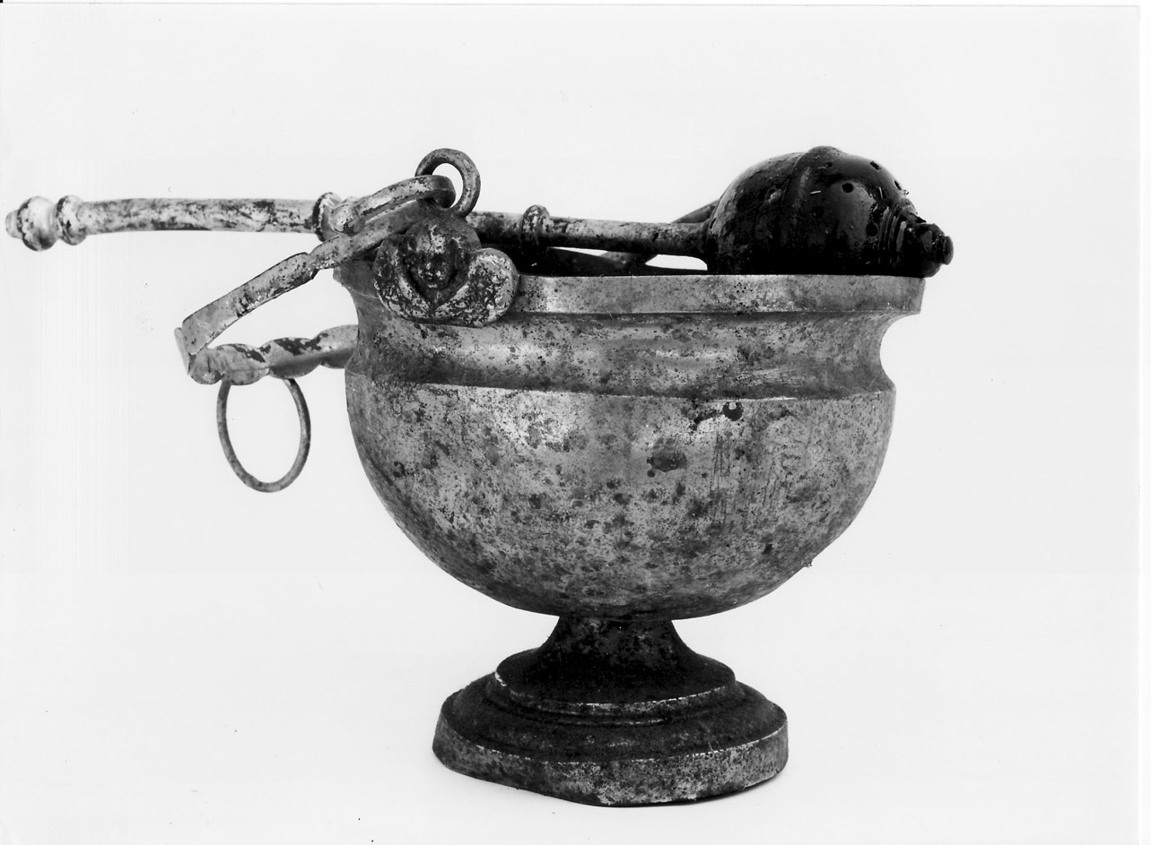 servizio per aspersione, opera isolata - bottega Italia centrale (sec. XVIII)