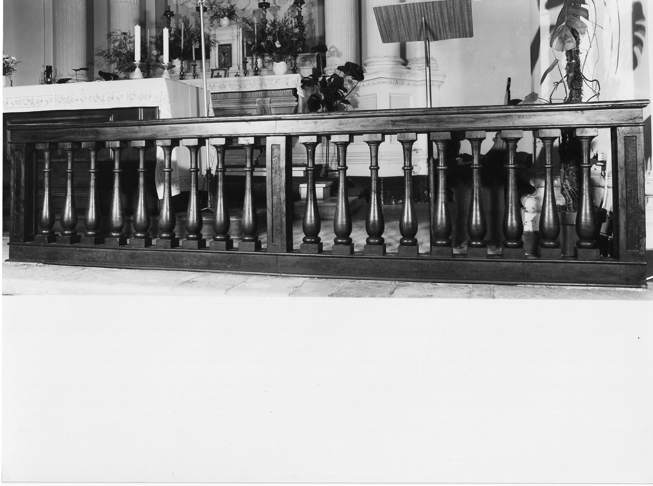 balaustrata, opera isolata - bottega Italia centrale (sec. XVIII)