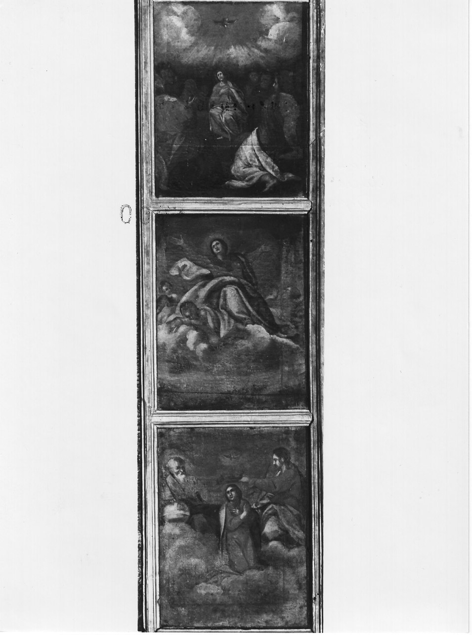 Pentecoste (dipinto, elemento d'insieme) - ambito Italia centrale (sec. XVII)