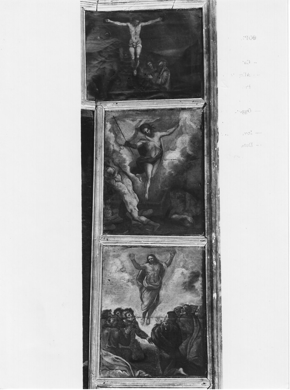 resurrezione di Cristo (dipinto, elemento d'insieme) - ambito Italia centrale (sec. XVII)