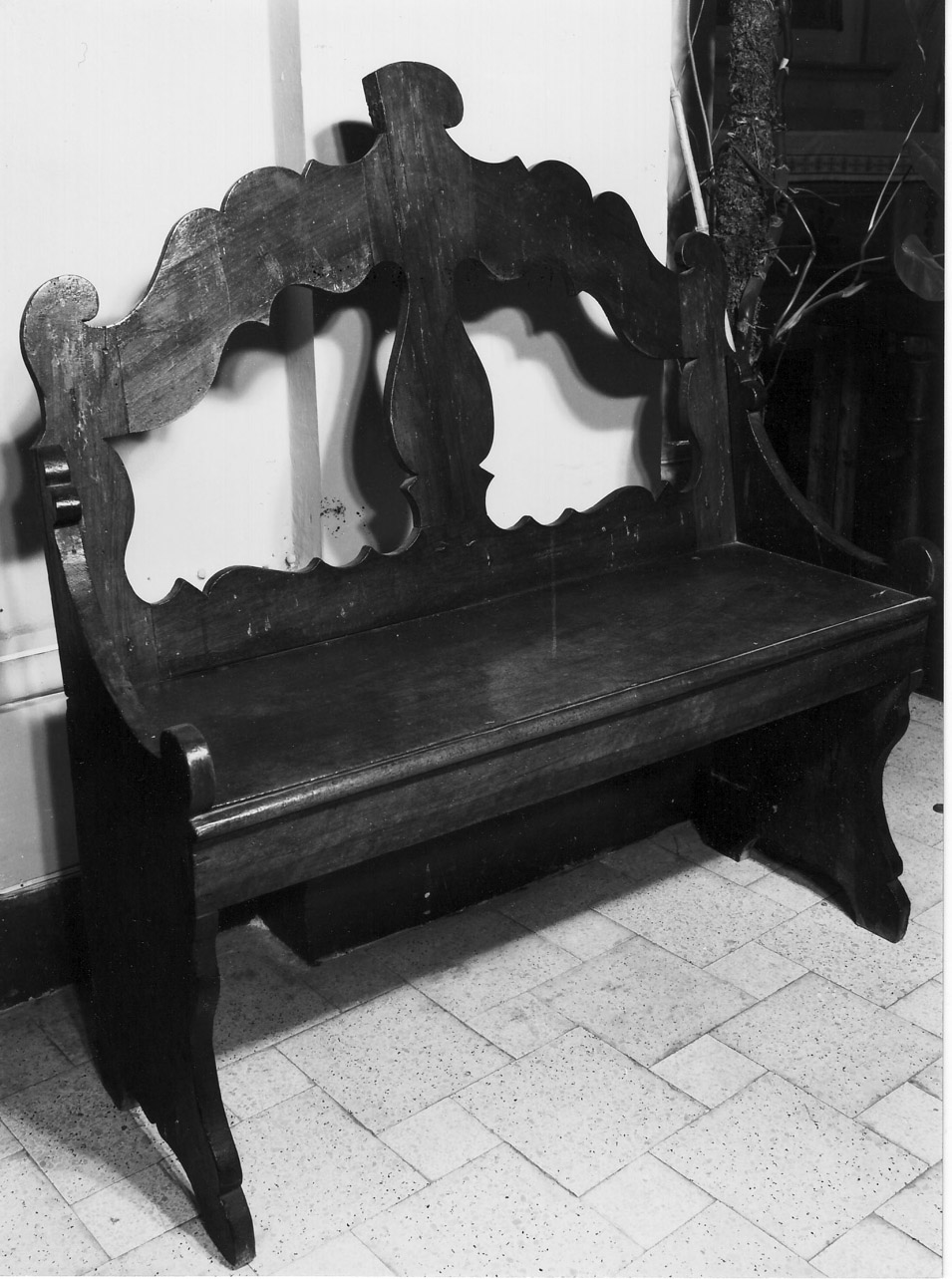 panca, opera isolata - bottega Italia centrale (sec. XVIII)