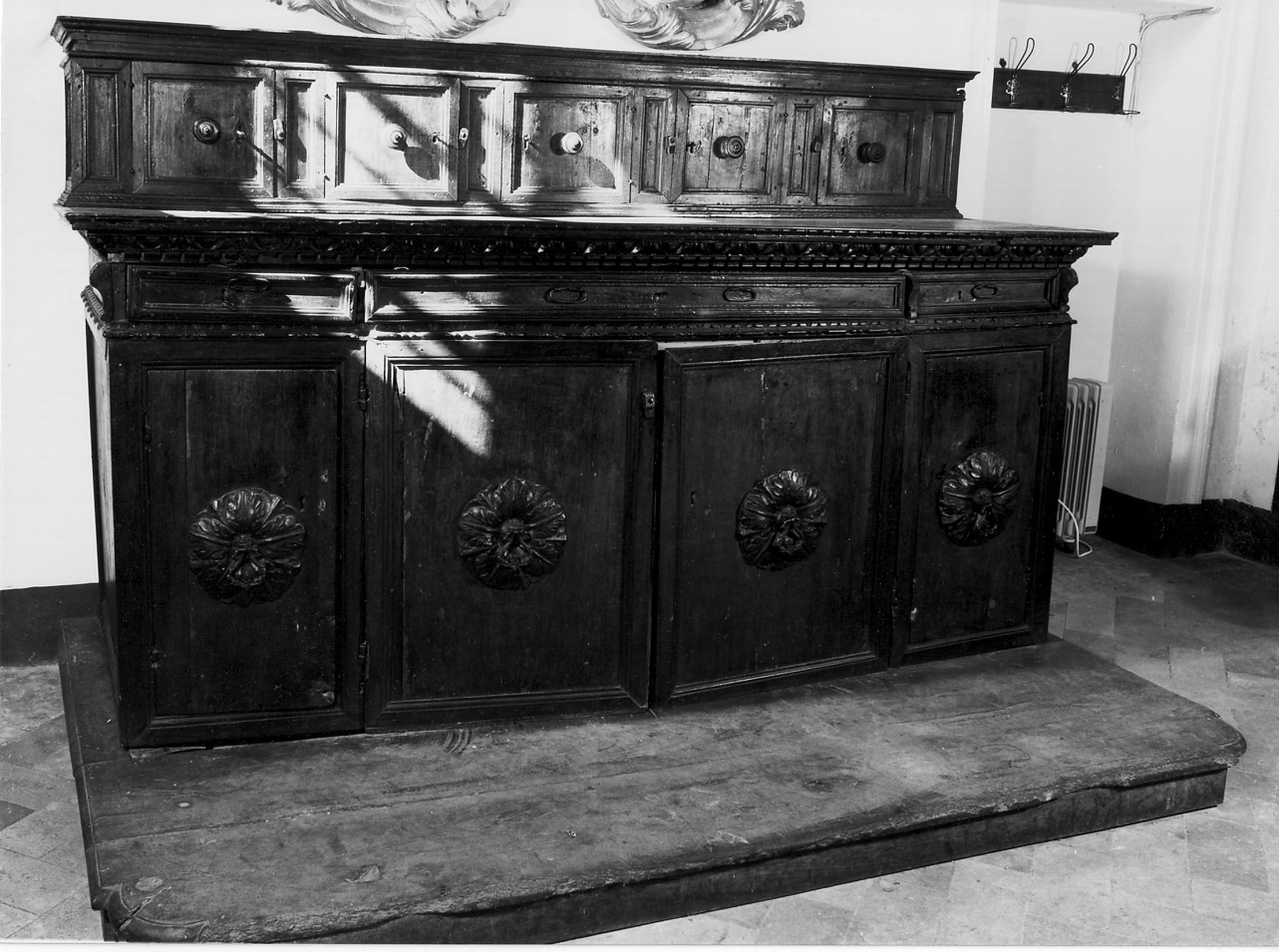 paratoio, opera isolata - bottega Italia centrale (fine sec. XVII)