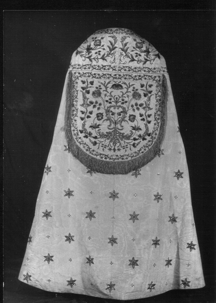 paramento liturgico, insieme - manifattura Italia centrale (seconda metà sec. XVII)