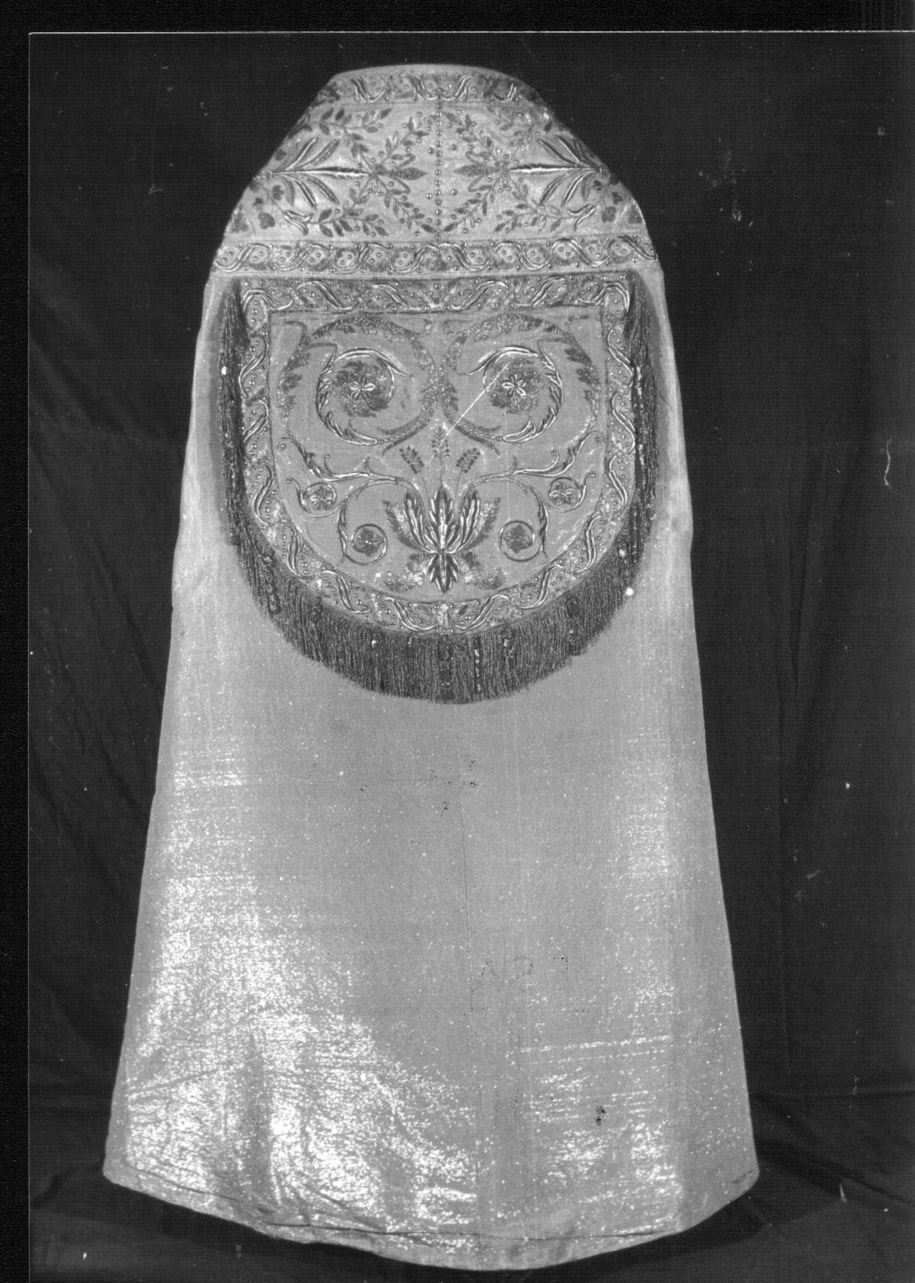 piviale, opera isolata - manifattura Italia centrale (primo quarto sec. XIX)