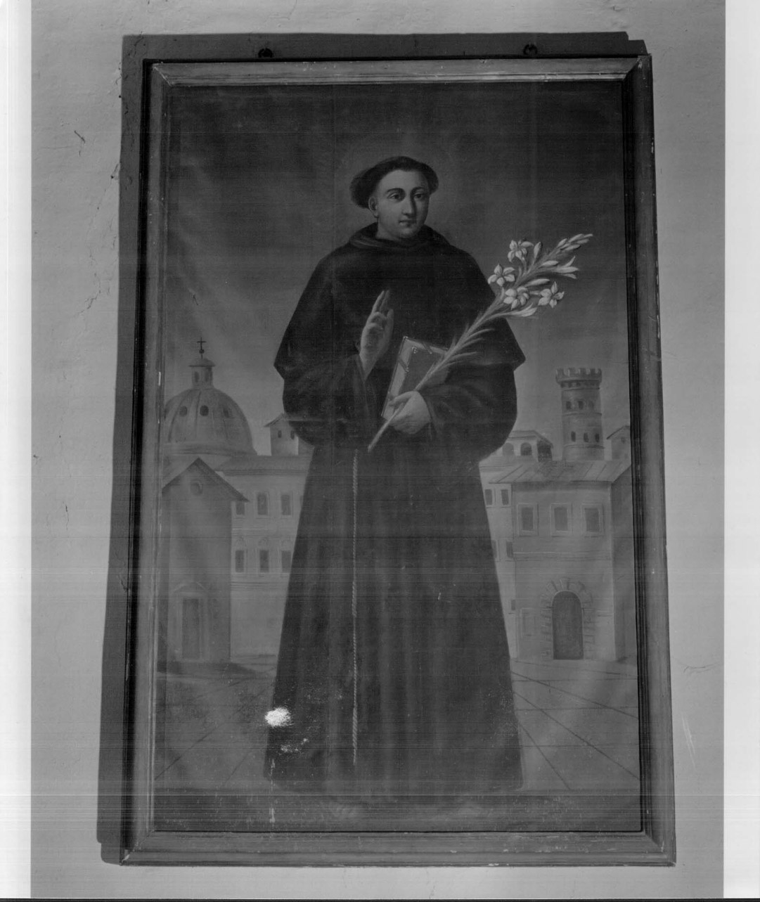 Sant'Antonio da Padova (dipinto, opera isolata) - ambito Italia centrale (sec. XIX)