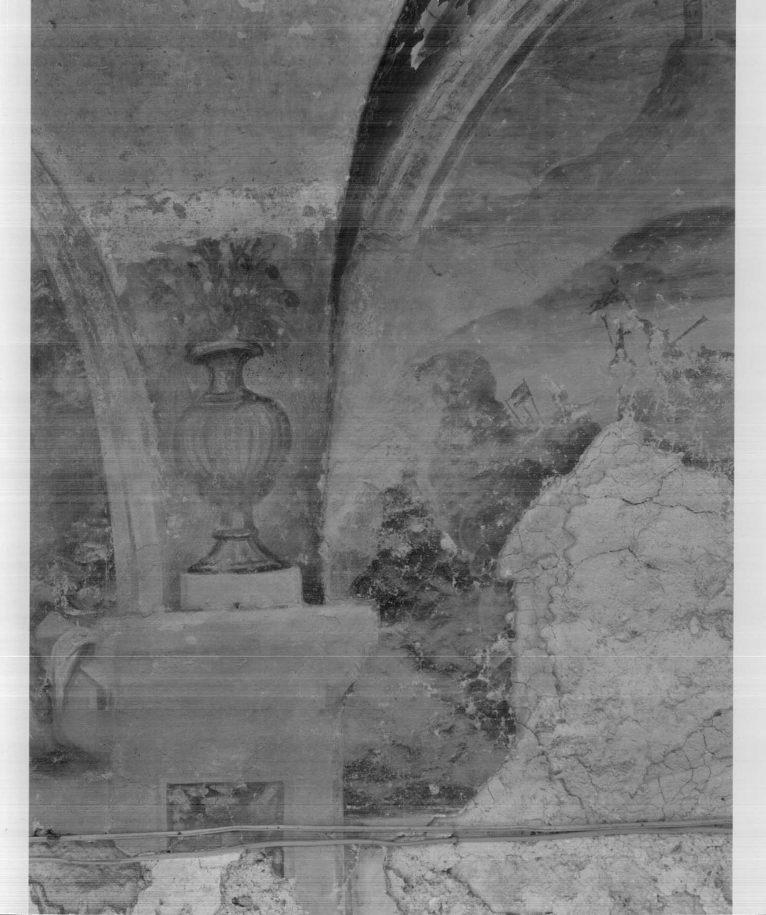 vaso con fiori (dipinto, elemento d'insieme) - ambito Italia centrale (sec. XVII)