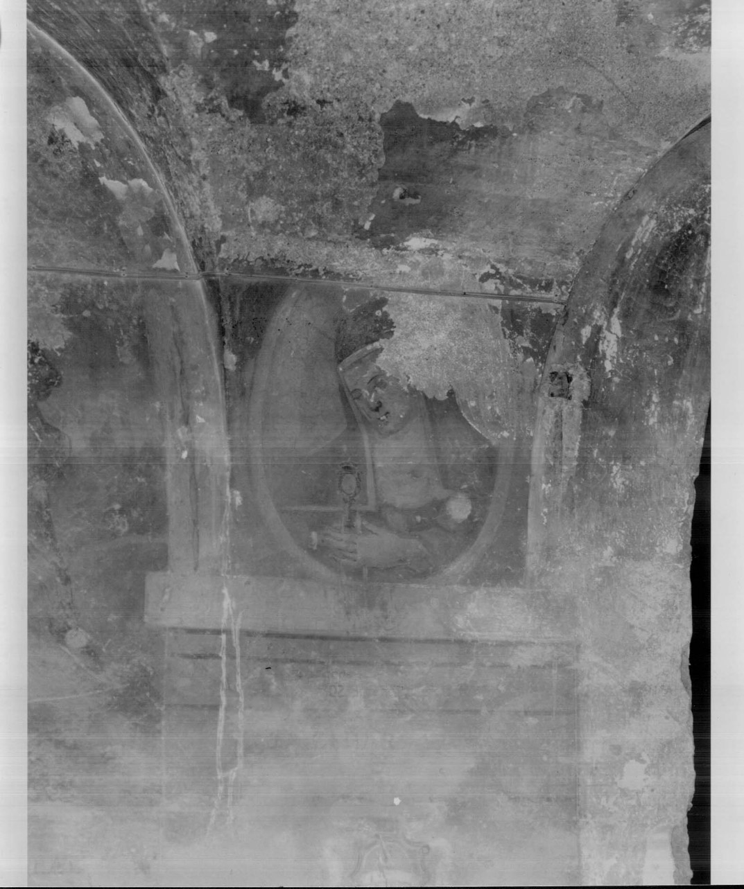 Santa Chiara (dipinto, elemento d'insieme) - ambito Italia centrale (sec. XVII)