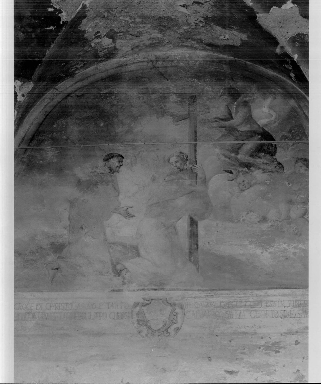 San Francesco d'Assisi (dipinto, elemento d'insieme) - ambito Italia centrale (sec. XVII)