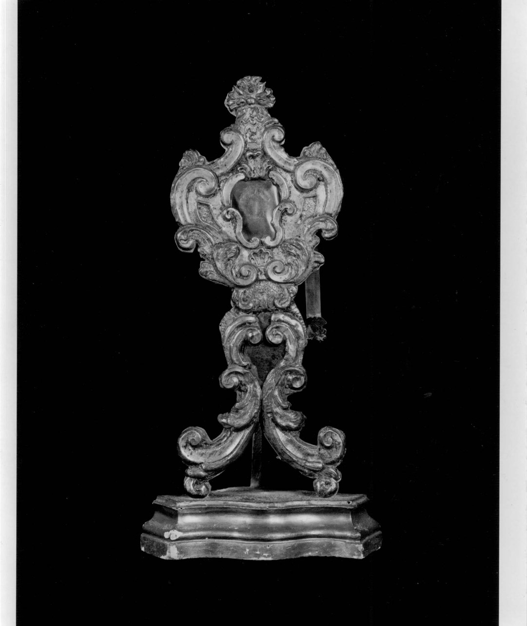 reliquiario - a ostensorio, opera isolata - bottega Italia centrale (prima metà sec. XVIII)