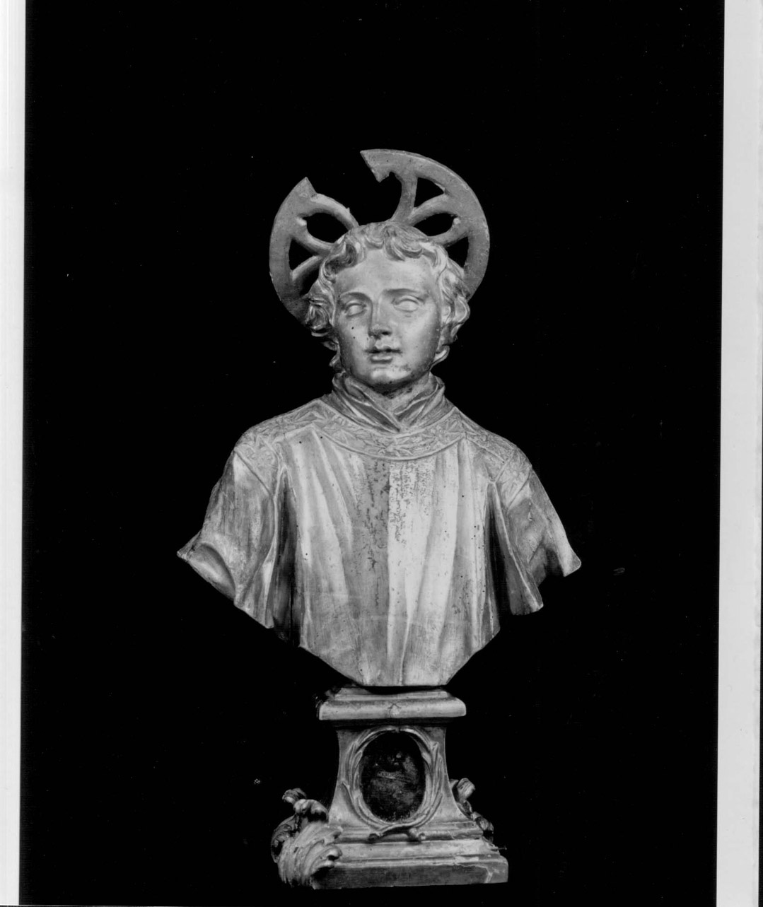 San Mariano (reliquiario - a busto, elemento d'insieme) - bottega Italia centrale (sec. XVII)