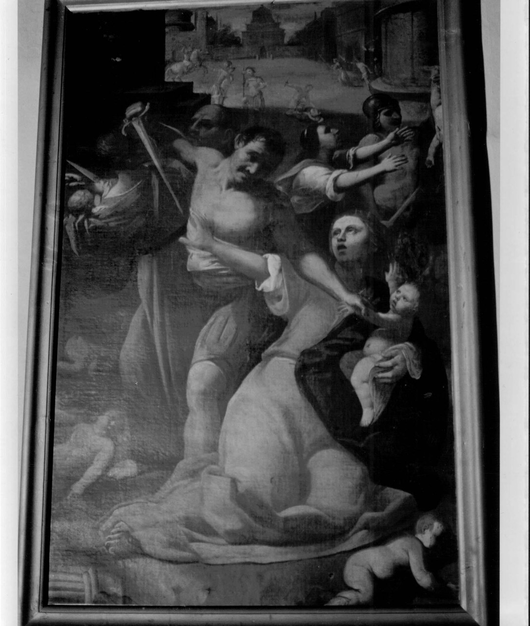 strage degli innocenti (dipinto, complesso decorativo) di Calisti Calisto (attribuito) (prima metà sec. XVII)