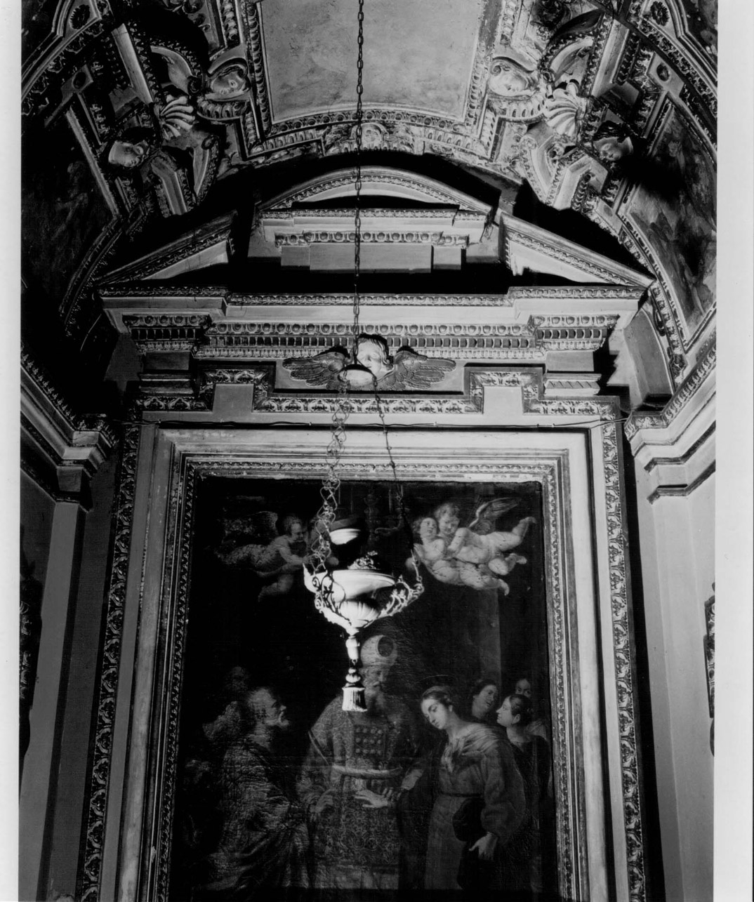 lampada pensile, serie - produzione italiana (primo quarto sec. XX)