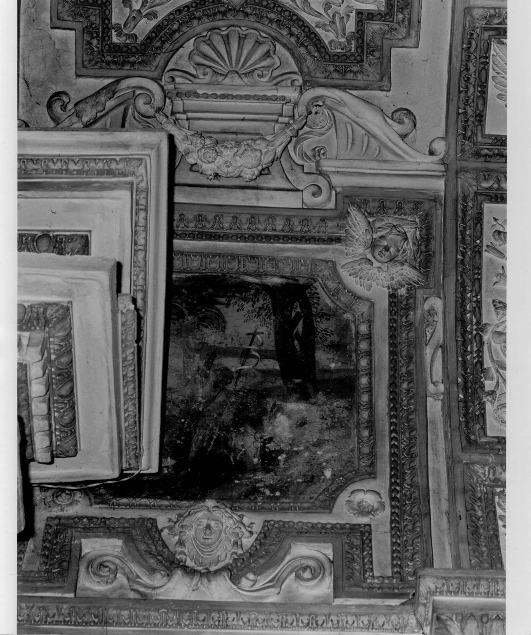 San Giovanni Battista (dipinto, complesso decorativo) - ambito Italia centrale (ultimo quarto sec. XVII)