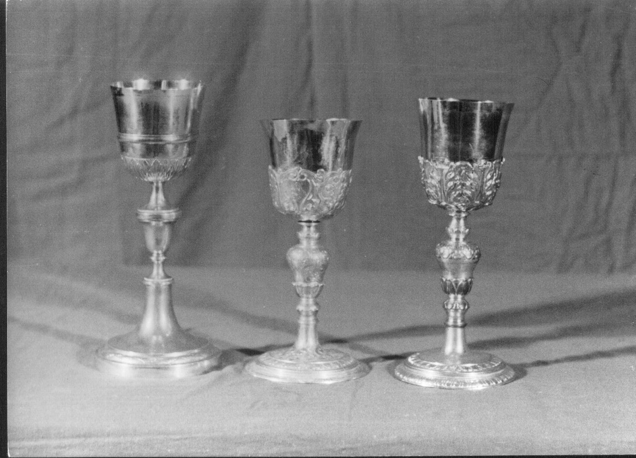 calice, opera isolata - bottega Italia centrale (seconda metà sec. XVII)