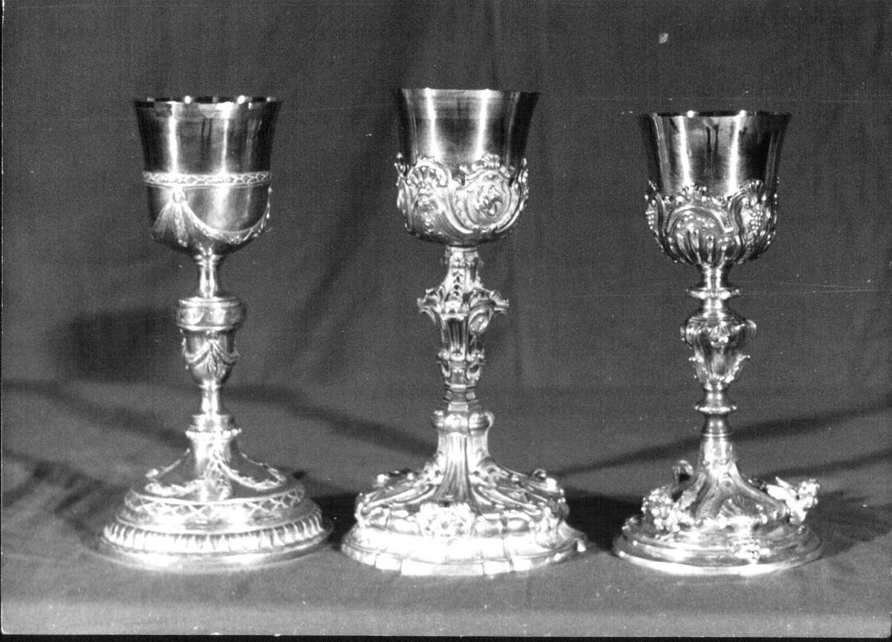 calice, opera isolata - bottega romana (metà sec. XIX)